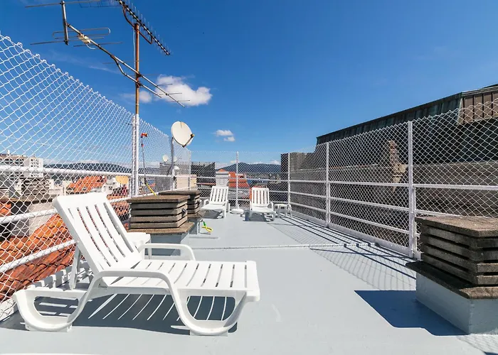 Atico Duplex Con Terrazas Privadas Centro 2 Hab ツ By Rias Baixas * Vigo