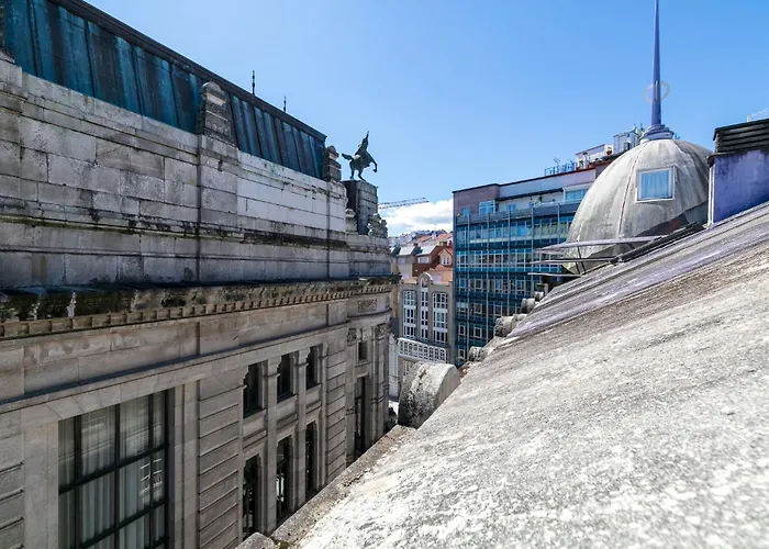 Apartamento ático Con Terrazas Privadas Centro 2 Hab ツ By Rias Baixas *