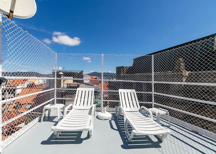 Atico Duplex Con Terrazas Privadas Centro 2 Hab ツ By Rias Baixas Apartment *